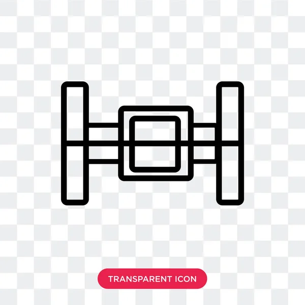 Ufo vector icon isolated on transparent background, Ufo logo des — Stock Vector