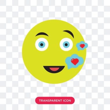 Saydam arka plan üzerinde Surpri izole sürpriz vektör simgesi