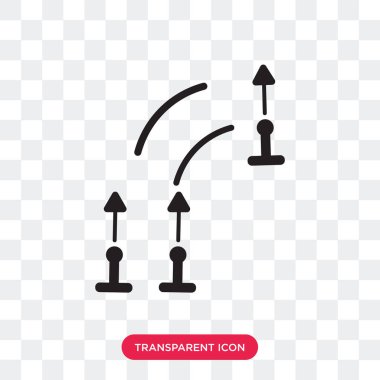 Askeri strateji grafik vektör simgesi üzerinde saydam ba izole