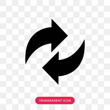 Saydam arka plan üzerinde sonraki logo d izole sonraki vektör simgesi