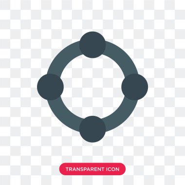 Saydam arka plan üzerinde Tambo izole tef vektör simgesi