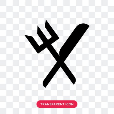 Saydam arka plan üzerinde Resta izole Restoran vektör simgesi