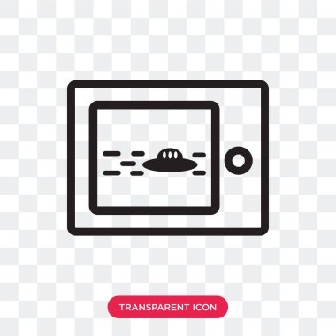 Saydam arka plan üzerinde film logo izole film vektör simgesi