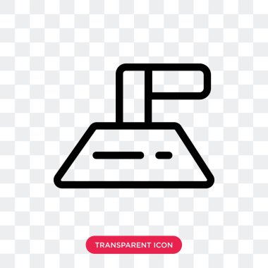 Saydam arka plan üzerinde E izole extractor hood vektör simgesi