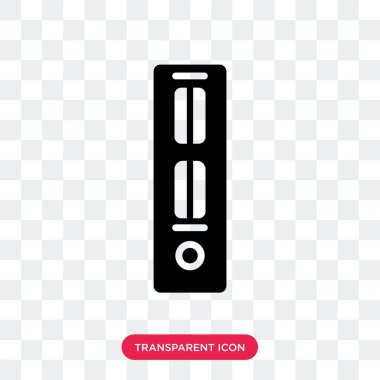  şeffaf arka plan, logo tasarımı izole vektör simgesi