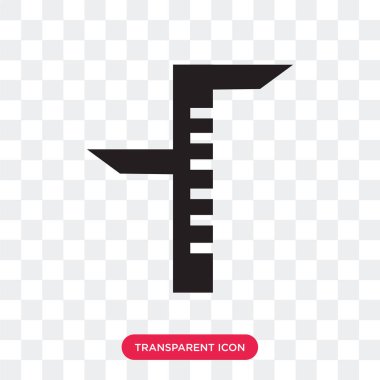 Saydam arka plan üzerinde araç logosu d izole aracı vektör simgesi