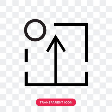 Saydam arka plan üzerinde yenileme izole vektör simge Yenile 