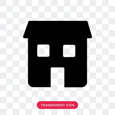 Saydam arka plan üzerinde dükkanı logosu d izole dükkanı vektör simgesi