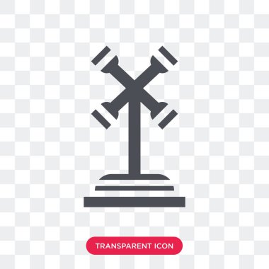 Saydam arka plan üzerinde yolculuk logosu d izole vektör simge binmek