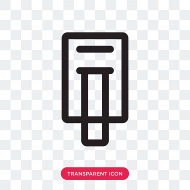 Saydam arka plan üzerinde yazıcı izole yazıcı vektör simgesi 