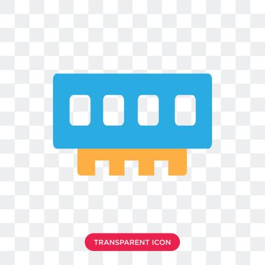 Saydam arka plan üzerinde Ram logo des izole Ram vektör simgesi