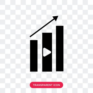  şeffaf arka plan, logo tasarımı izole vektör simgesi