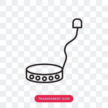 Saydam arka plan üzerinde kira kontratı logo izole kira kontratı vektör simgesi