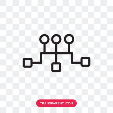 Saydam arka plan üzerinde sunucu lo izole sunucu vektör simgesi