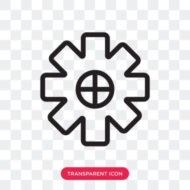 Saydam arka plan üzerinde ümlerini izole çözüm vektör simgesi