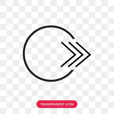 Saydam arka plan üzerinde Fas izole sarma vektör simgesi