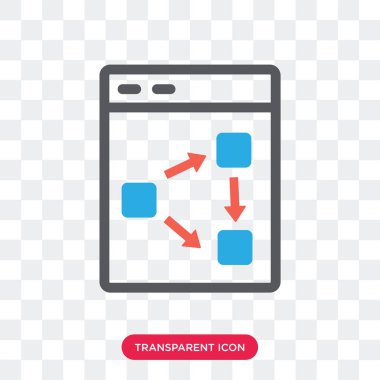 Saydam arka plan üzerinde Strateg izole strateji vektör simgesi