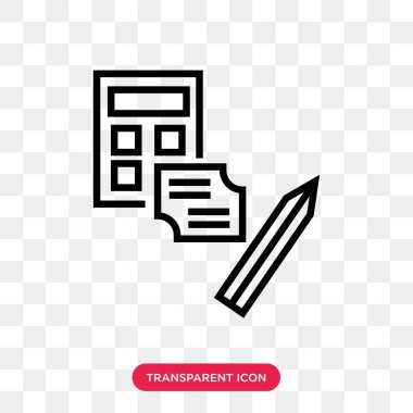 Saydam arka plan üzerinde paralar logo izole simgesi sikke vektör