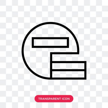 Amerikan futbolu oyuncusu kask vektör simgesi üzerinde Transpar izole