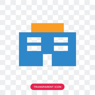 Saydam arka plan üzerinde alışveriş merkezi logosu d izole alışveriş merkezi vektör simgesi