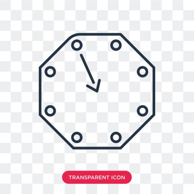 Saydam arka plan üzerinde köşe widget logo tasarımı izole köşe widget vektör simgesi