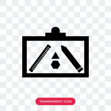 Saydam arka plan üzerinde grafik izole grafik de vektör simgesi