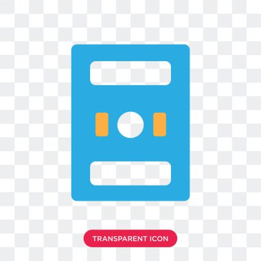 Saydam arka plan üzerinde Compute izole bilgisayar vektör simgesi