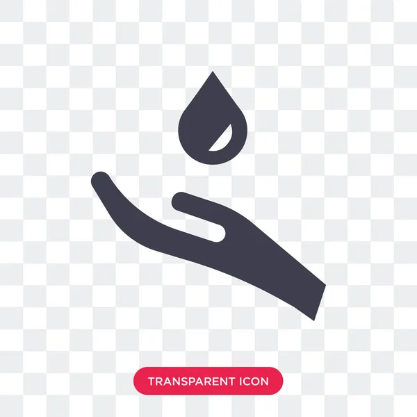 Blutvektorsymbol isoliert auf transparentem Hintergrund, Blut-Logo — Stockvektor