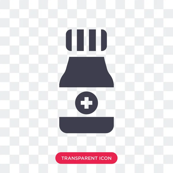 Icona vettoriale dell'alcol isolata su sfondo trasparente, Alcool — Vettoriale Stock