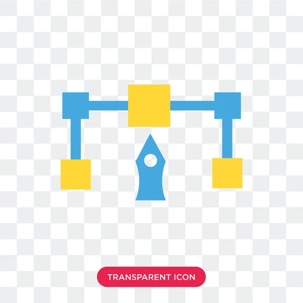 Icono del vector aislado sobre fondo transparente, diseño del logotipo — Vector de stock