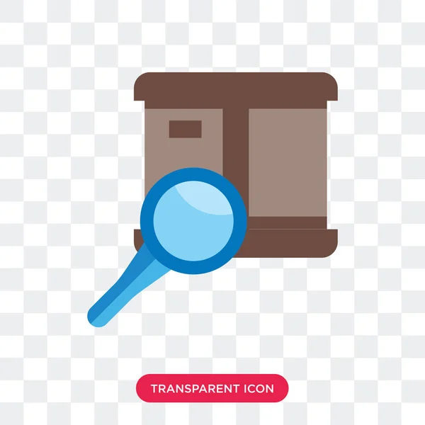 Paquete icono vectorial aislado sobre fondo transparente, paquete — Vector de stock