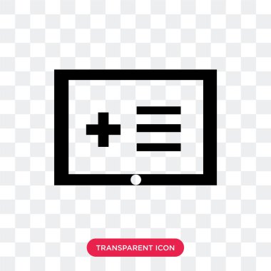 saydam arka plan üzerinde mobil izole mobil uygulaması vektör simgesi