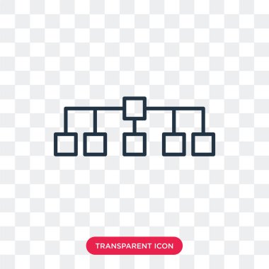 Saydam arka plan üzerinde ofis binaları logo tasarımı izole ofis binaları vektör simgesi