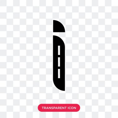 saydam arka plan üzerinde bilgi logosu d izole bilgi vektör simgesi