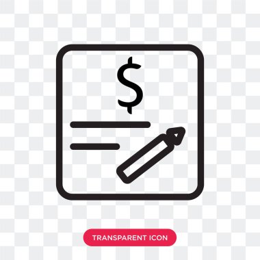 Saydam arka plan üzerinde izole ekose desenli vektör simge işaretli 