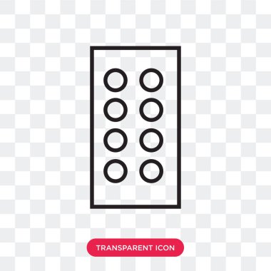 Saydam arka plan üzerinde Contr izole denetleyicisi vektör simgesi