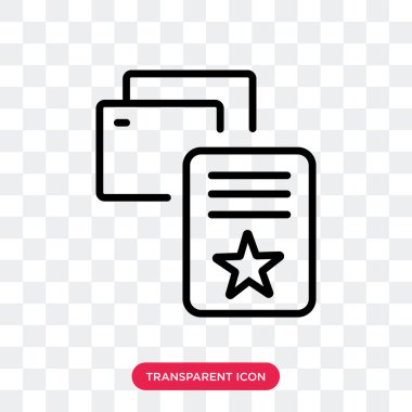 Saydam arka plan üzerinde klasör lo izole klasör vektör simgesi