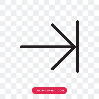 Saydam arka plan üzerinde dönüş izole sağ vektör simge açmak 