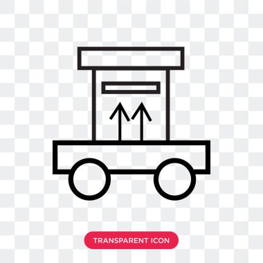 Saydam arka plan üzerinde Workflo izole iş akışı vektör simgesi