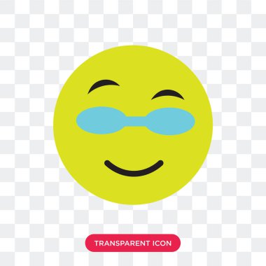 Saydam arka plan üzerinde inek logosu d izole inek vektör simgesi