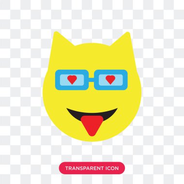 Aşık şeffaf arka plan üzerinde izole aşk vektör simgesi 