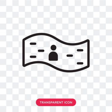 Saydam arka plan üzerinde afiş lo izole afiş vektör simgesi