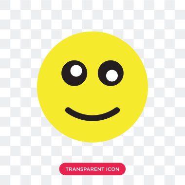 Saydam arka plan üzerinde deli logo izole deli vektör simgesi