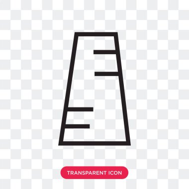 Saydam arka plan üzerinde Gizle logosu d izole vektör simgesini gizle