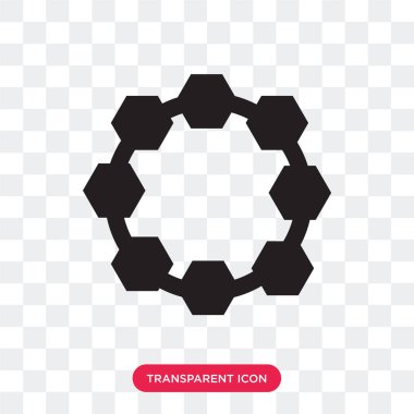 Saydam arka plan üzerinde Necklac izole kolye vektör simgesi