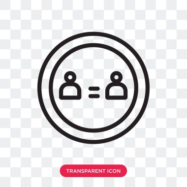 Saydam arka plan üzerinde Teamwor izole ekip çalışması vektör simgesi