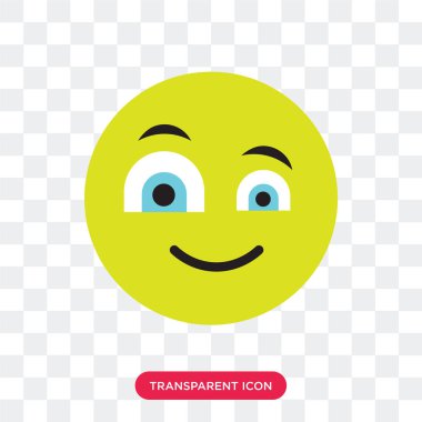 Saydam arka plan üzerinde Surpri izole sürpriz vektör simgesi