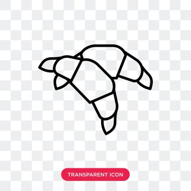 Saydam arka plan üzerinde ekmek fırınları için logo tasarımı izole ekmek vektör simgesi