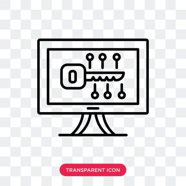 Saydam arka plan üzerinde Bitcoin logo tasarımı izole Bitcoin vektör simgesi