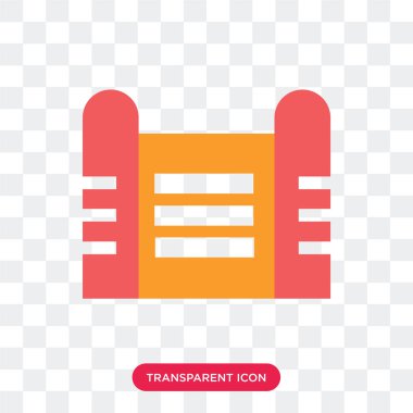 Saydam arka plan üzerinde köknar izole itfaiye vektör simgesi